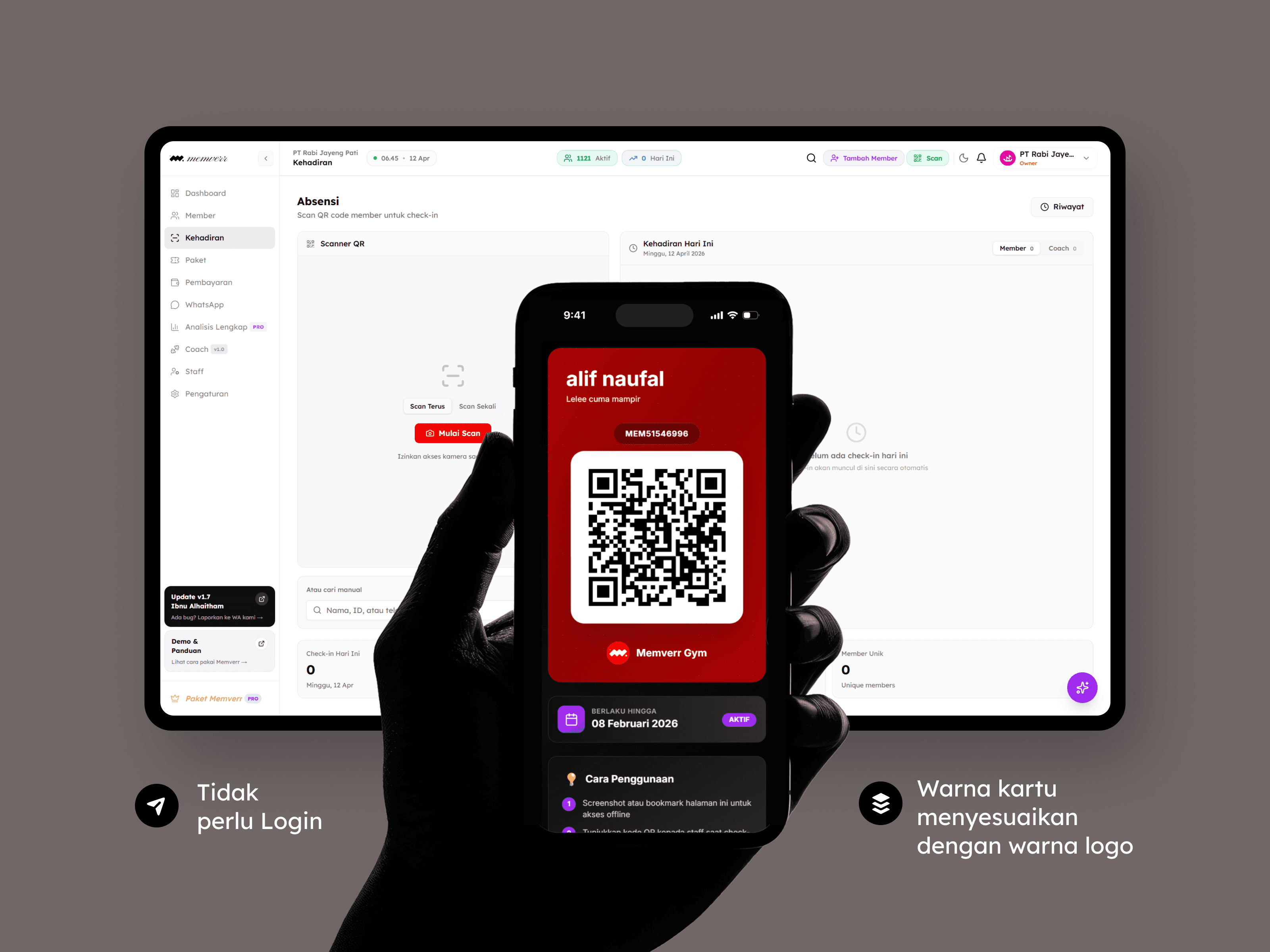 Kartu Member Digital Memverr